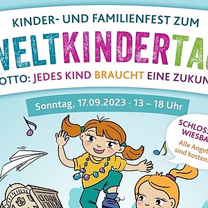 Weltkindertagsfest 2023: Ein Tag voller Spaß und Rechte auf dem Schlossplatz in Wiesbaden