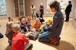  Hand­pup­pen­füh­run­gen - Max und Lisa bei Axel und Lotti