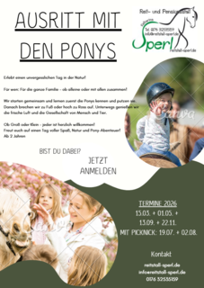 Ponywanderung mit Picknick