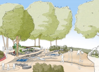 Bau hat begonnen: Wasserspielplatz in den Wiesbadener Reisinger-Anlagen