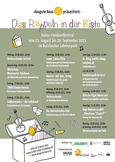 Kultur-Familienfestival „Das Rappeln in der Kiste“