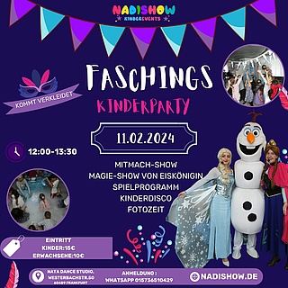 Fasching-Kinderparty