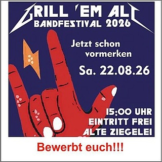"Grill ´em all" Jugendbandfestival in Mainz