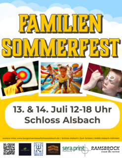 Familien-Sommerfest auf Schloss Alsbach