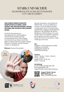 Stark und Sicher - Selbstbehauptungskurs für Kinder