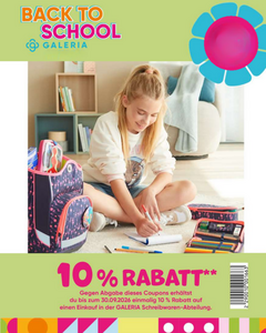 GALERIA: Schulstart-Rabatt
