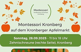 Montessori Kronberg auf dem Kronberger Apfelmarkt 2025