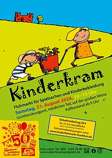 "Kinderkram"-Flohmarkt im Günthersburgpark