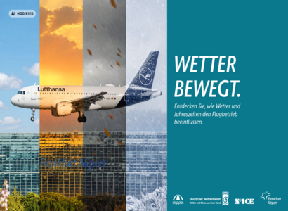 Wetter bewegt: Besucherzentrum Flughafen Frankfurt