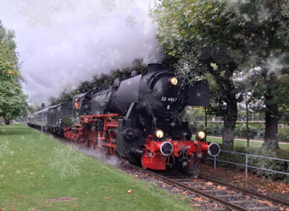 Hafenbahn - "Weihnachtsfahrten durch Frankfurt"