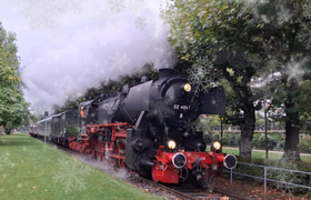 Hafenbahn - "Weihnachtsfahrten durch Frankfurt"