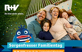 Grosser R+V Sorgenfresser Familientag