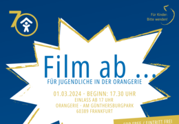 Film ab...für Kinder und Jugendliche in der Orangerie im Günthersburgpark
