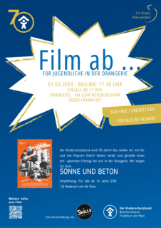 Film ab...für Kinder und Jugendliche in der Orangerie im Günthersburgpark