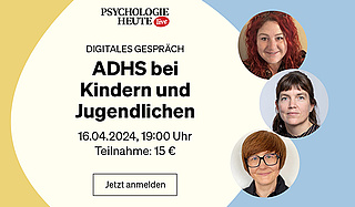 Live-Talk: ADHS bei Kindern und Jugendlichen