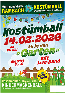 Kindermaskenball der Rambacher Fastnachtsgesellschaft e.V.