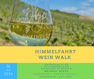 Himmelfahrt Wein Walk