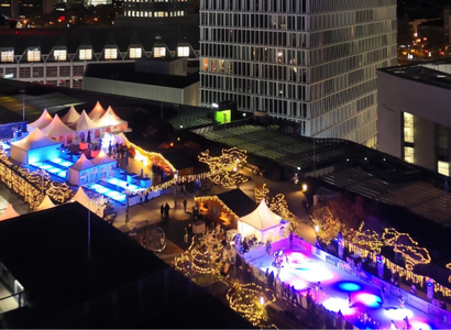 Skyline Winterzauber / Frankfurt am Main