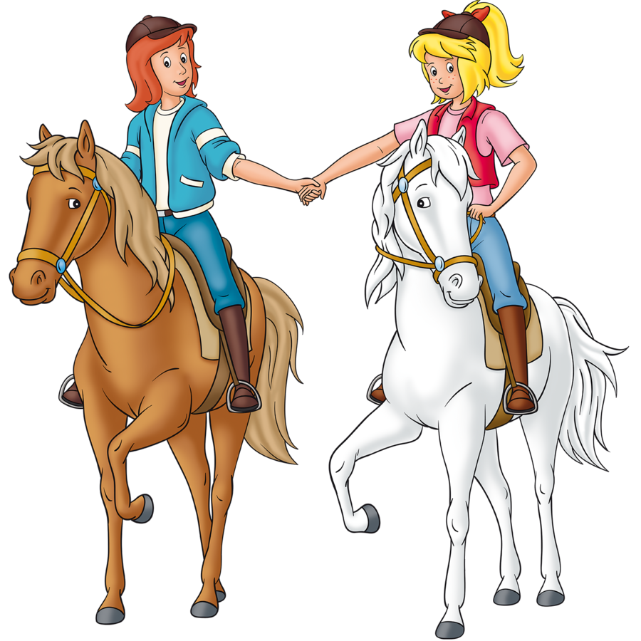 Seit 30 Jahren galoppieren Bibi und Tina mit Amadeus und Seit 30 Jahren galoppieren Bibi und Tina mit Amadeus und