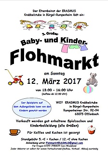 Großer Baby- und Kinder-Flohmarkt in Offenbach (Bürgel)