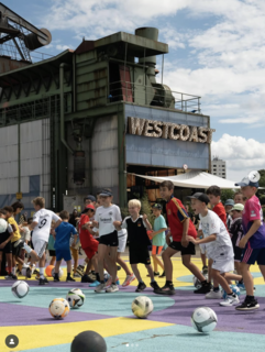 Fußball-Workshop mit Saki