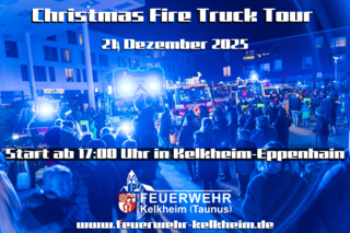 Christmas Fire Truck Tour 2025