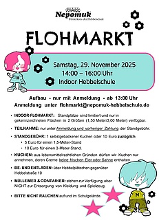 Flohmarkt der Hebbelschule Wiesbaden