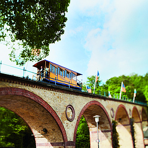 Feiert mit: 130 Jahre Nerobergbahn